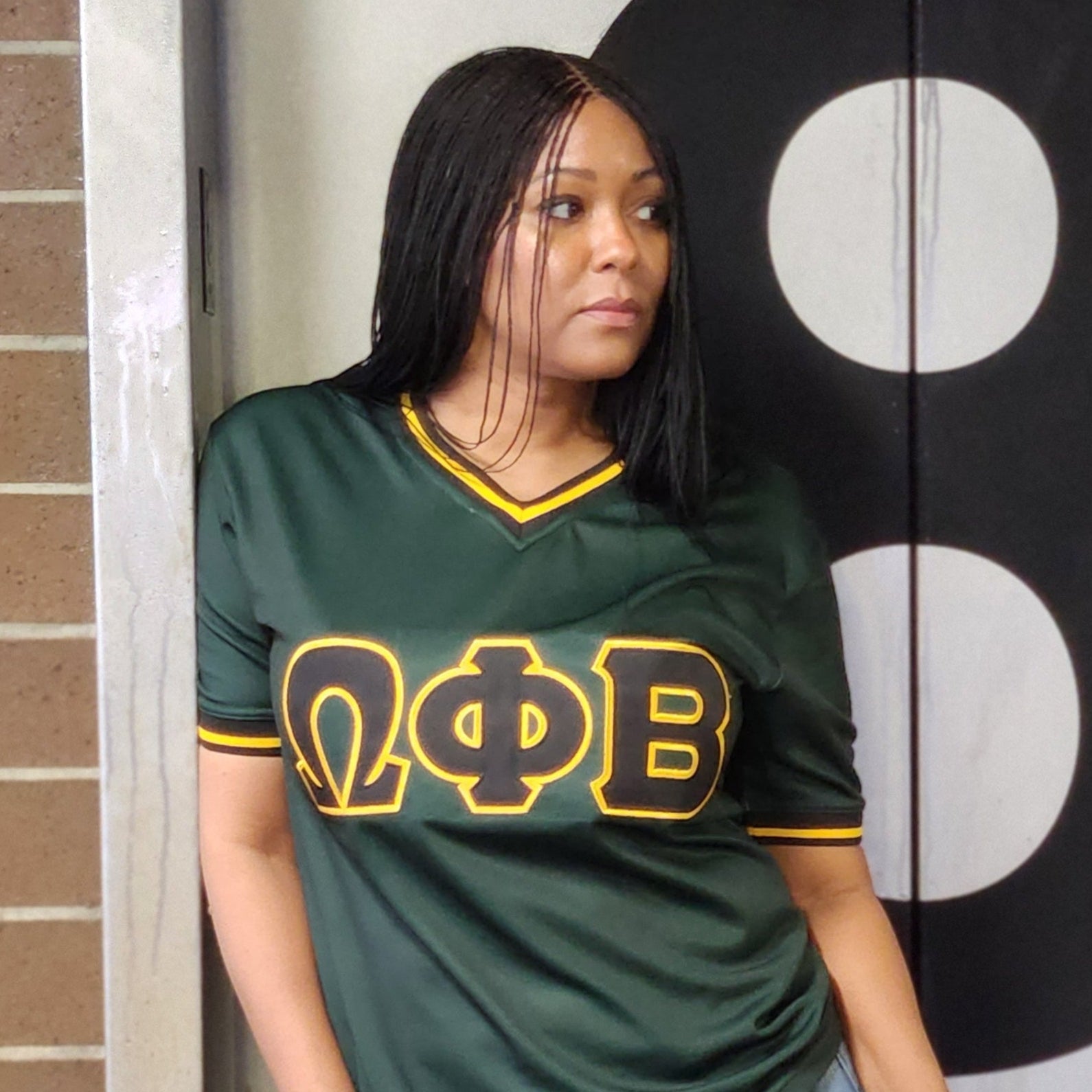OPB - Jersey: OPB Softball Jersey - Forest Green