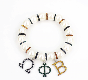 Omega Phi Beta Charm Bracelet