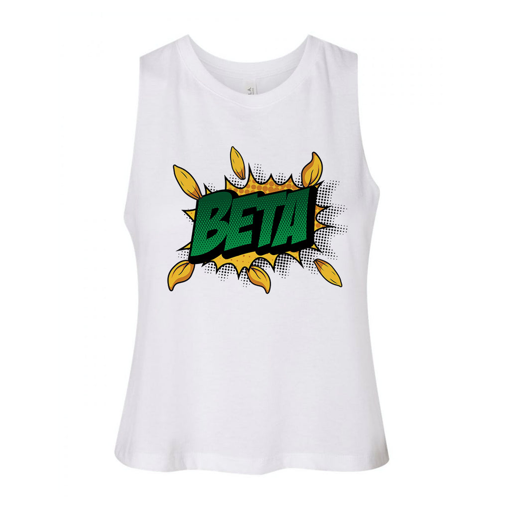 Comic Pop Art Beta - Cropped Tank